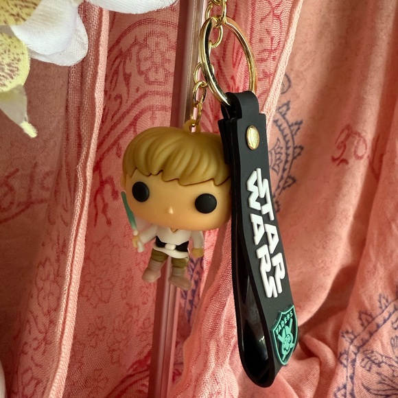 Star Wars Luke Skywalker Keychain Bag Accessories - Picture 1 of 4